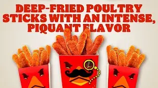 BK Spicy Chicken Fries Ad but it's verbose