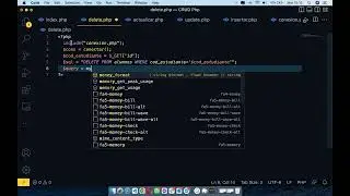 CRUD con PHP - MAMP - HTML - MySQL - Parte4