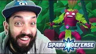 ENCONTREI UM JOGO "CHOCANTEMENTE" INSANO! 😎 | Spark Defense