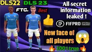 New Face of All Player's in DLS 23 Game 😱100% official 💥