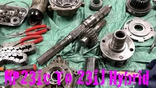 NP231C to 231J Transfer Case Teardown