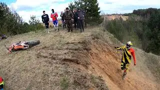 ЭНДУРО, ПОДЬЁМ НА СКЛОН
