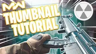 How To Make Modern Warfare Simple Professional Thumbnail Tutorial