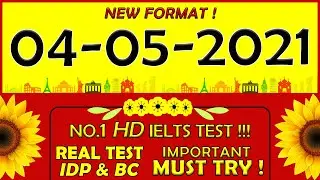 🔥IELTS LISTENING PRACTICE TEST 2021 WITH ANSWERS | 04.05.2021