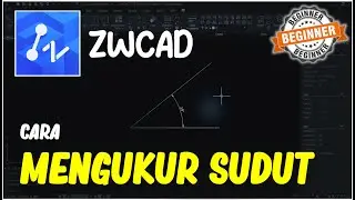 ZwCAD Cara Mengukur Besaran Sudut 2 Dimensi