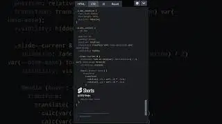 React Slider with Hover Effect