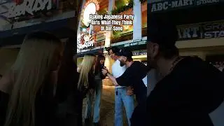 Japanese party girls react to our new song 😳 #japan #japanesegirls #edm #techno #tokyo #shibuya