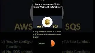 AWS SQS| Use SQS to trigger AWS Lambda functions?