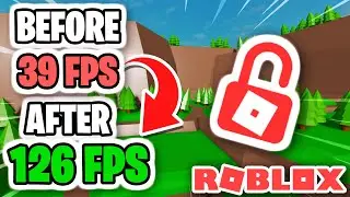HOW TO STOP LAG ON ROBLOX! (Remove 60 FPS CAP) ROBLOX FPS UNLOCKER!