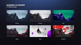 Glitch Pro | Essential Glitch Effects Pack by Pixflow | VideoHive
