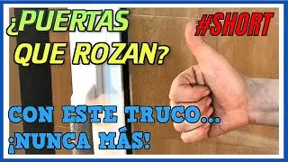 Puerta que no cierra #SHORT Calzar un cristal