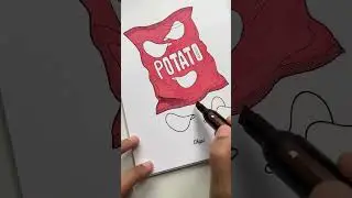 Red Promarker colouring in by colorscape.studio’s