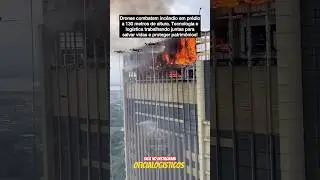 Logística e Tecnologia: Drones no Combate a Incêndios