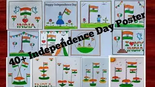 Independence Day poster Easy || Independence Day Poster Drawing ideas || 15August Drawing Poster