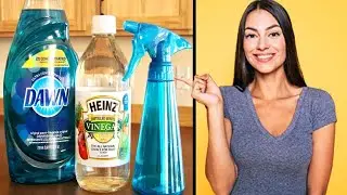 9 Brilliant Uses of Vinegar & Dawn Dish Soap Around The House