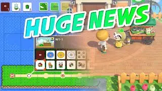 HUGE Mario Maker news, and the Animal Crossing Leaks were true!