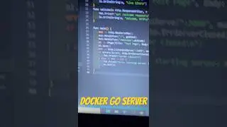 Golang Docker Server 