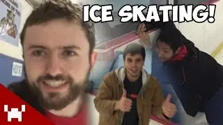 The Derp Crew Ice Skating! (Vlog)