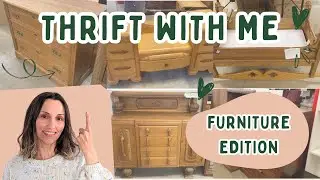 Thrift with Me: Furniture Edition! Reselling and Thrift Flips
