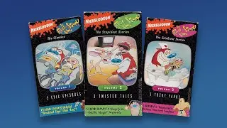 Ren and Stimpy: Volumes 1, 2, and 3 VHS Promos (1993, 60fps)