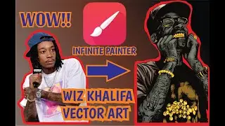 WHIZ KHALIFA VECTOR ART @wizkhalifa