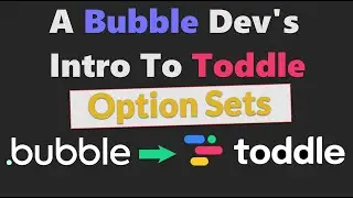 Bubble Dev's Intro To Toddle - Option Sets
