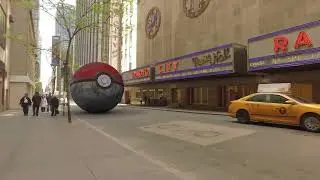 Giant Pokeball VFX, CGI - Element 3D, After Effects 2022 