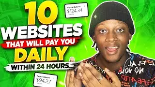 10 Websites That Will Pay You DAILY Within 24 hours!  (Easy Work At Home Jobs)