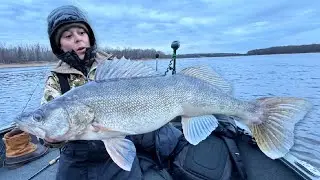Insane River Fishing For Massive Walleyes!