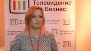 Иветта Деликатная на конференции "Телевидение как Бизнес - 2013"