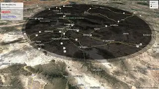 Total solar eclipse 2024 North America - high detal