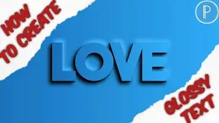 Glossy Text In PixelLab | PixelLab Tutorial