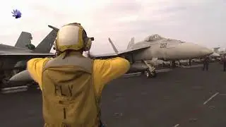 El porta avión más poderoso del mundo  USS Ronald Reagan