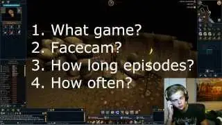 How much RuneScape content? How many vids? What game to do a let's play of?