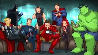 The End Game - Avengers Parody Explained in Hindi | Avengers | Superman and Batman | Iron Man, Thor