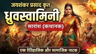 ध्रुवस्वामिनी नाटक का सारांश (कथासार) | जयशंकर प्रसाद | DHRUVSWAMINI NATAK KA SARANSH