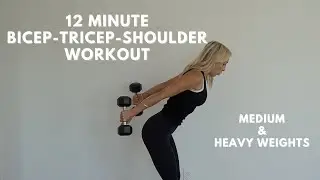 HEAVY WEIGHTS ARM WORKOUT- WEEK 2