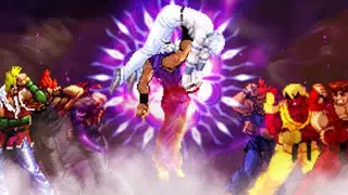 Orochi Shin Akuma vs Everyone! Street Fighter Mugen