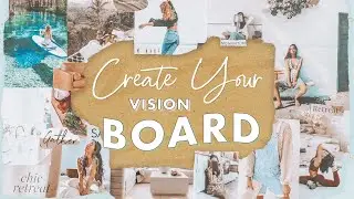🔮5 Steps to Create a Vision Board | Journal Prompts, Limiting Beliefs, Intention-Setting