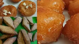3 Maida Sweets at Home | 3 Simple Sweets | Badusha Milkbun Shakarpara Recipe | RITHEHAS KITCHEN