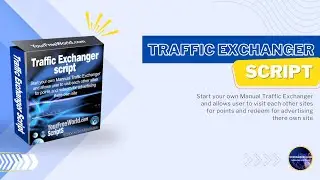 PHP Traffic Exchanger Script Admin area - How to Use
