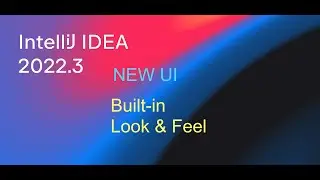 IntelliJ New UI - 26 Jan 2023