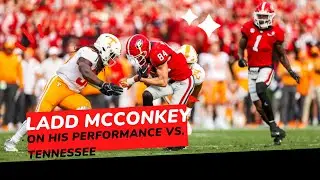 Ladd McConkey thoughts on whipping Tennessee