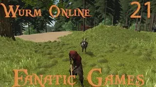🔥Wurm online.#21.Сегодня буду строить временный дом.🔥