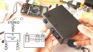 How to Make Stereo Splitter to Left & Right Channels