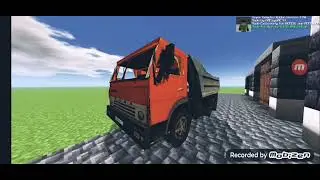 МОДЕЛЬ 5511 КАМАЗ СМОДЕЛИРОВАЛ ДЛЯ Minecraft PE.//ИЗ ИГРЫ // Motor Depot //