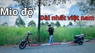 XE MIO DÀI NHẤT VIỆT NAM | LONGEST MOTORCYCLE
