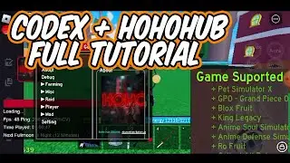 CODEX X HOHOHUB SCRIPT FULL TUTORIAL