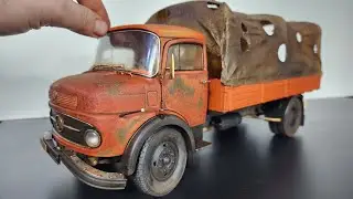 Restoration Mercedes Benz L911 Abandoned