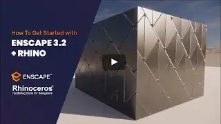 Learning Enscape 3.2 with Rhino